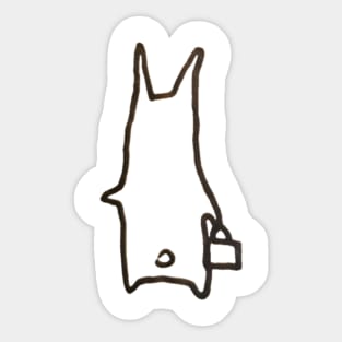 Rabbit Sticker